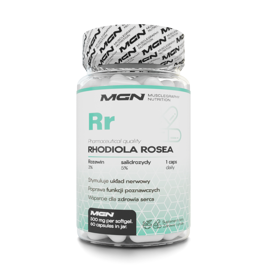 Rhodiola rosea 60 capsules 500 mg