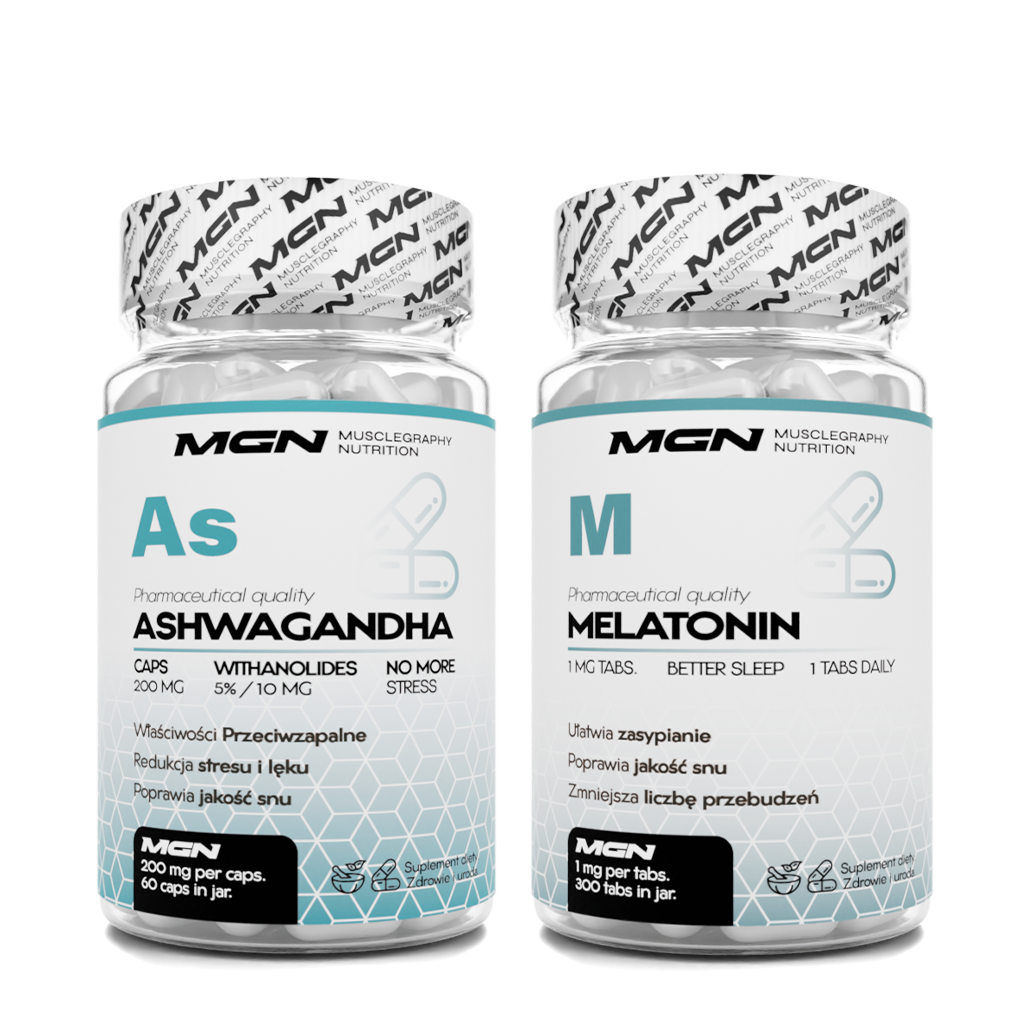 Zestaw DUO | Ashwagandha + Melatonina
