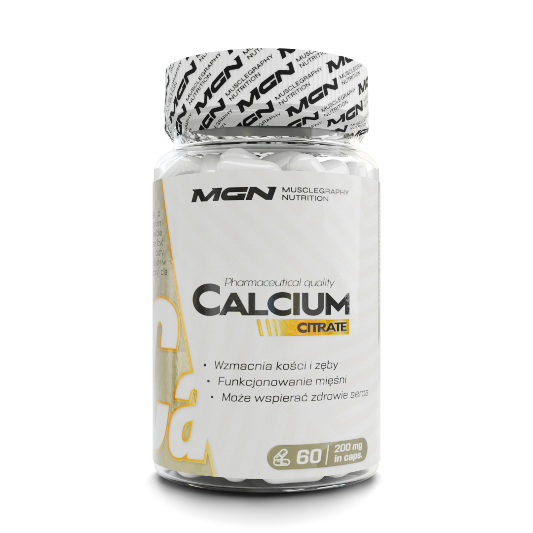 CALCIUM CITRATE 60 KAPSUŁEK 200MG