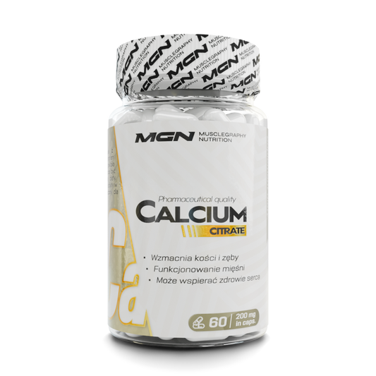 CALCIUM CITRATE  60 KAPSUŁEK 200MG