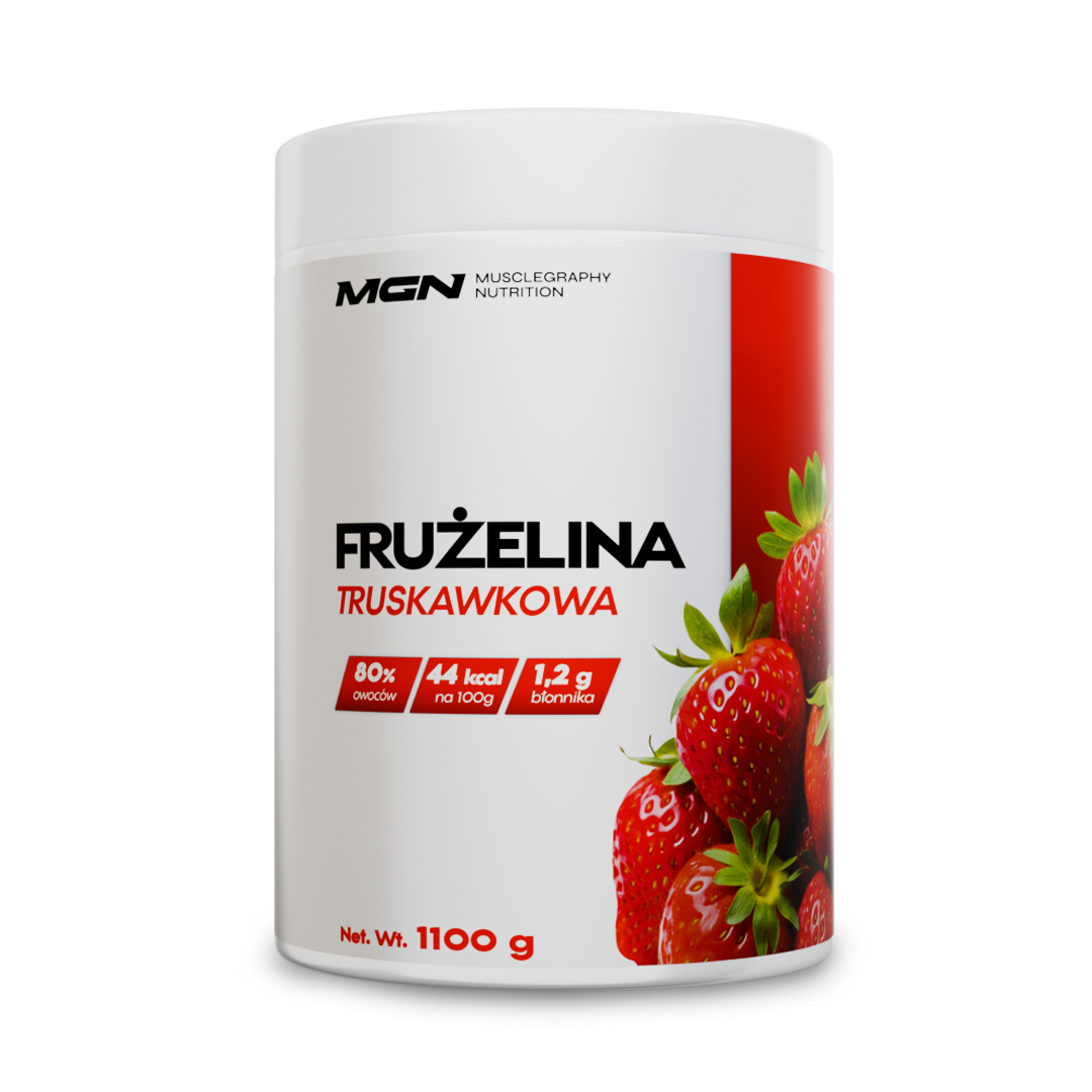 Frużelina Truskawkowa 80% owoców 1100g