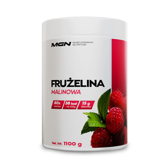 Frużelina Malinowa 80% owoców 1100g