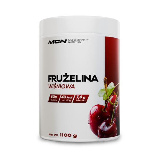 Frużelina Wiśniowa 80% owoców 1100g