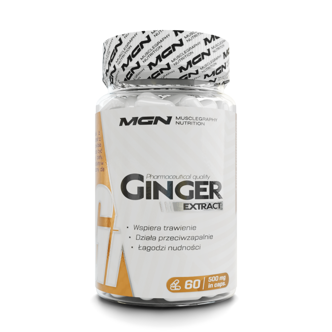 GINGER EXTRACT 60 KAPSUŁEK 500MG