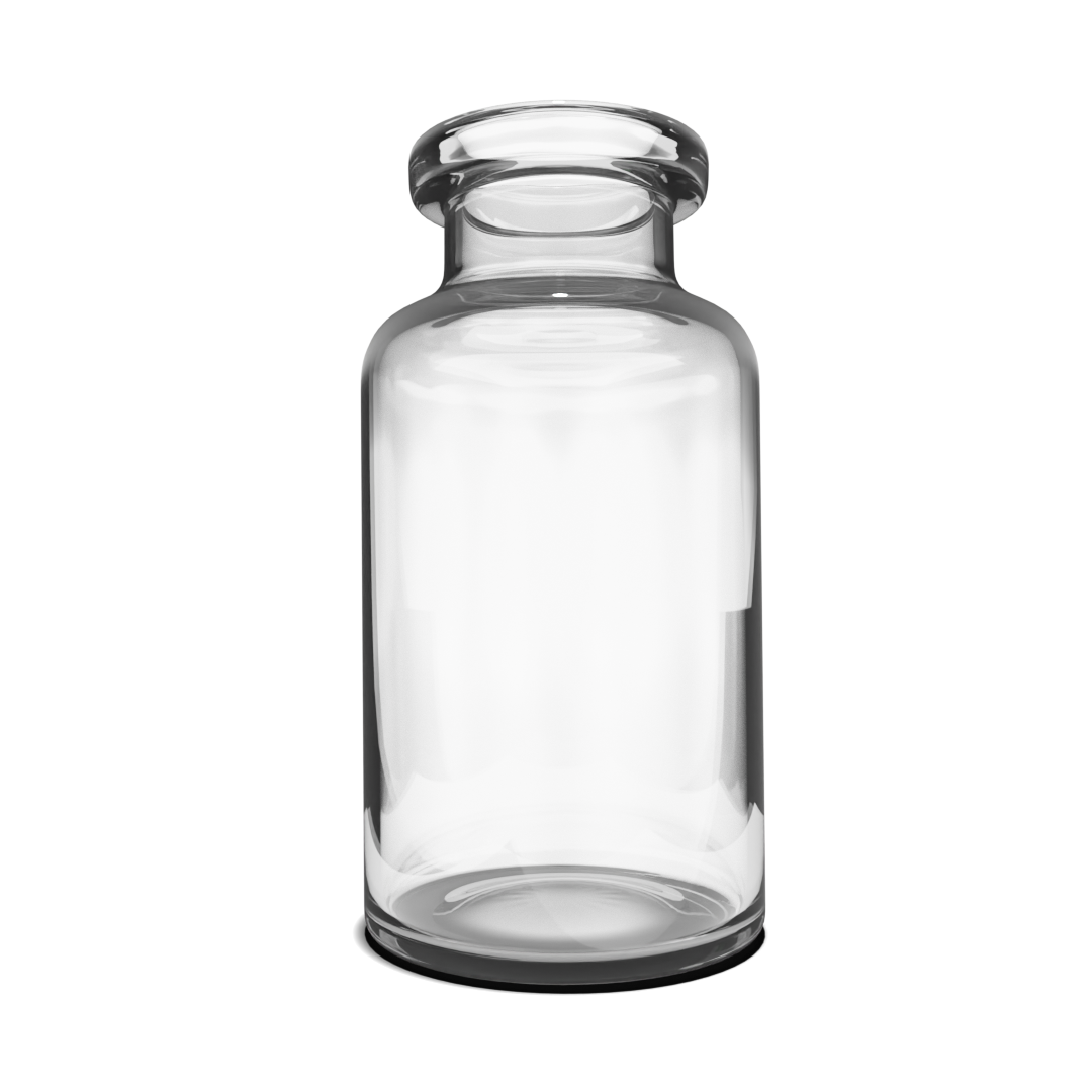 Glass Vial Transparent 10ml