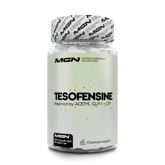 TESOFENSINĂ 60 x 250 mcg | Inspirat de Acetil GLP-1 + GIP