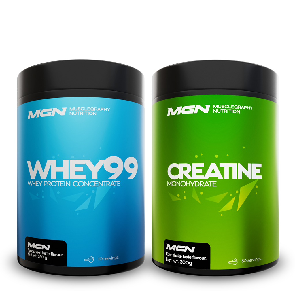 Zestaw DUO | Whey99 Whey Protein Concentrate + Creatine Monohydrate