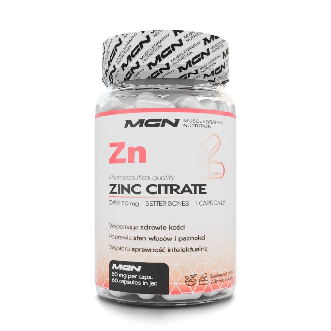 Citrat de zinc Citrat de zinc 50 mg/capsule 60 de capsule