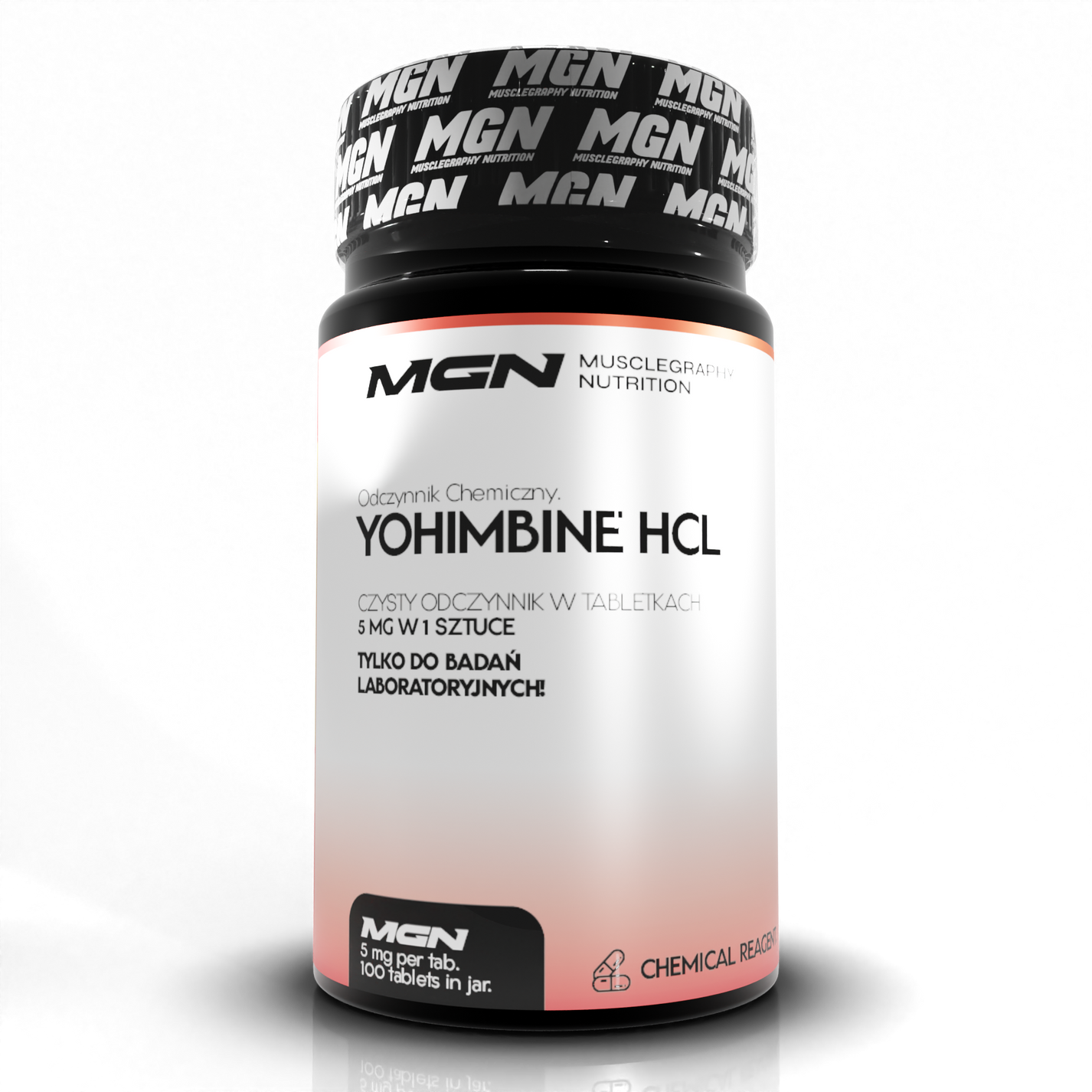 Yohimbine HCL PRO ODCZYNNIK W TABS PRO MGN Musclegraphy Nutrition
