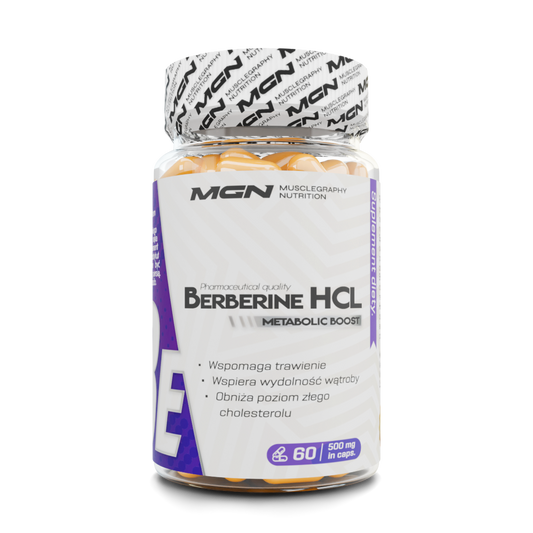 BERBERINE HCL 500 mg 60 capsules