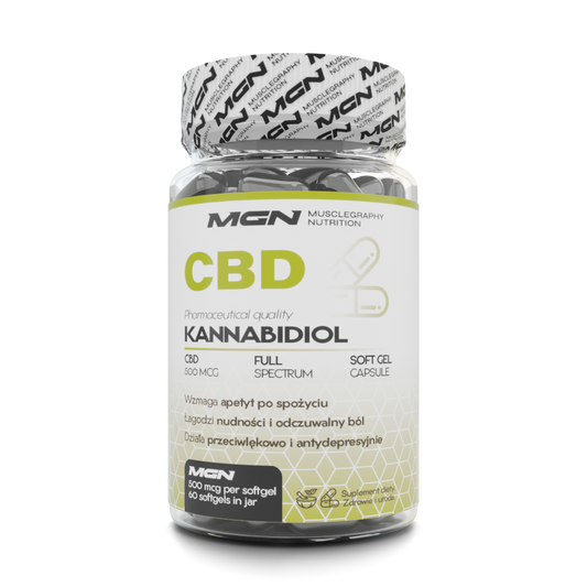 CBD Capsules 1000mg Full Spectrum - 60 Softgels