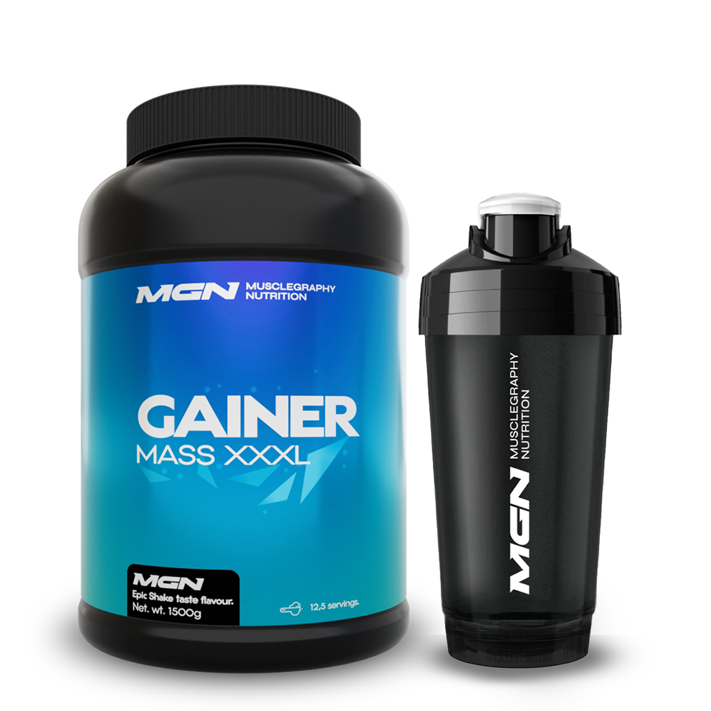 Zestaw DUO | Gainer Mass XXXL + Shaker