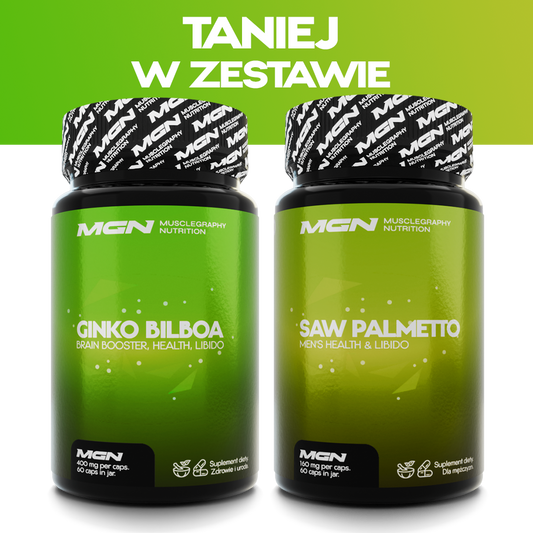 set DUO | Ginko Biloba + Saw Palmetto