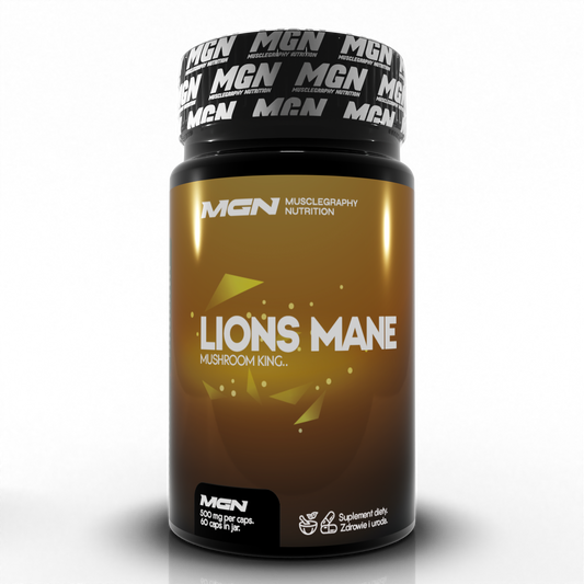 LIONS MANE (Soplówka Jeżowata) 60 kapsułek 500 mg