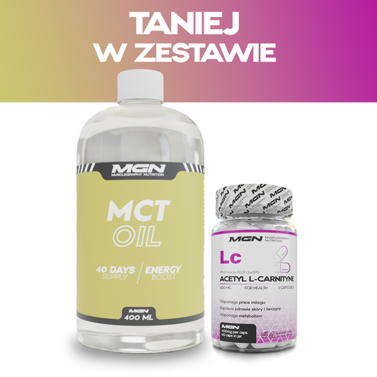 Zestaw DUO | MCT Oil + Acetyl L-Carnityna