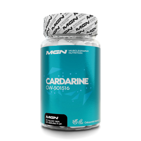 Cardine Label CARDARINE GW-501516 60 x 10 MG – MGN Musclegraphy Nutrition