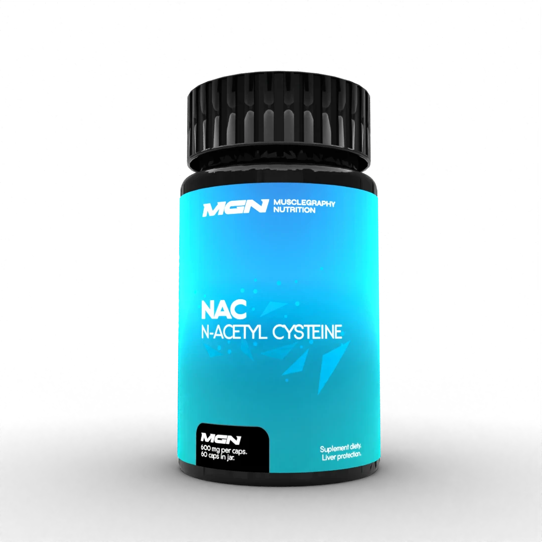 N-acetyl-cysteina opakowanie 60 kapsułek po 600 mg na kapsułke suplement diety