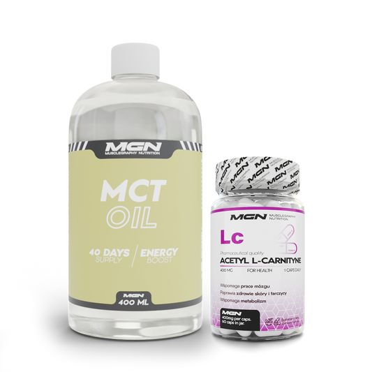 Zestaw DUO | MCT Oil + Acetyl L-Carnityna