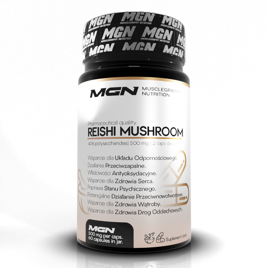 REISHI MUSHROOM 60 kapsułek 500 mg