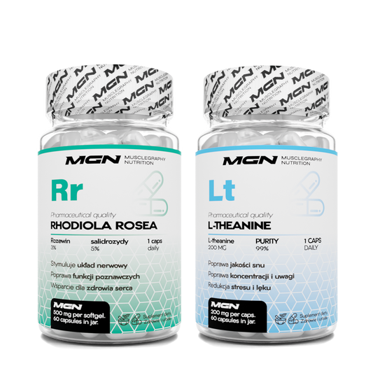 set DUO | Rhodiola Rosea + L-teanina