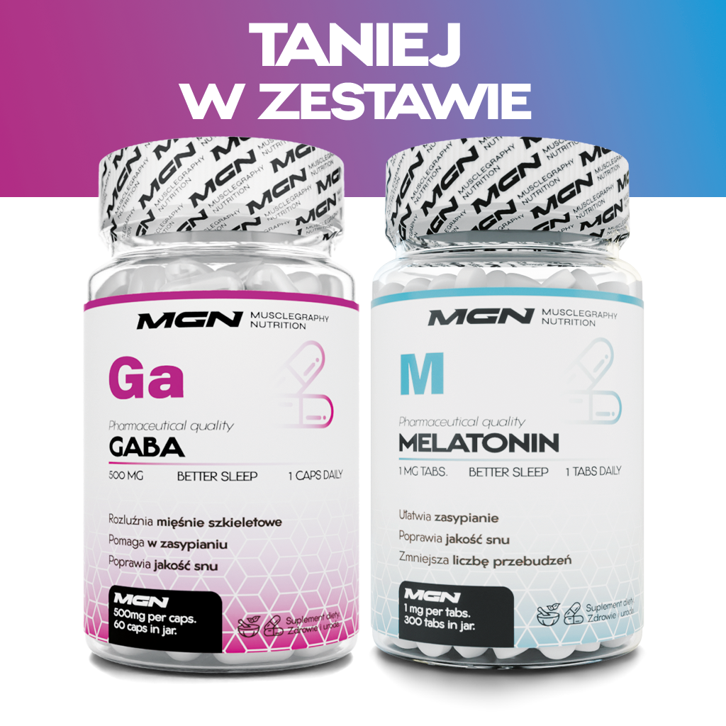 Zestaw DUO | Gaba + Melatonina