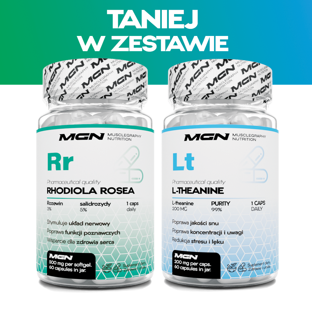 set DUO | Rhodiola Rosea + L-teanina