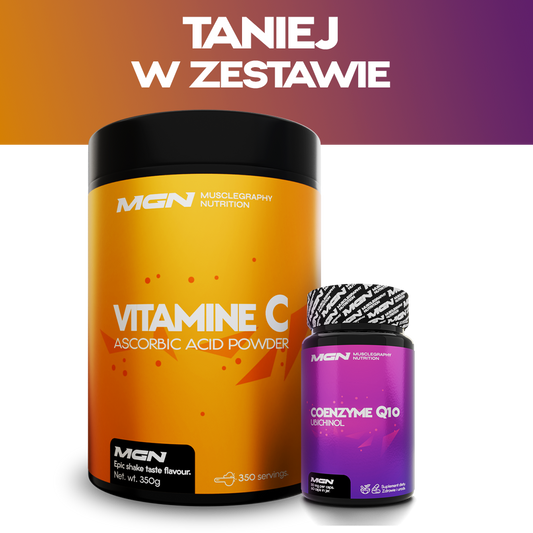 Zestaw DUO | Witamina C + Koenzym Q10