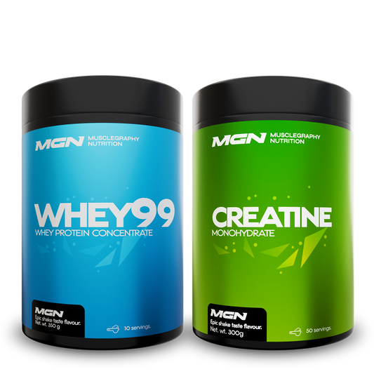 Zestaw DUO | Whey99 Whey Protein Concentrate + Creatine Monohydrate