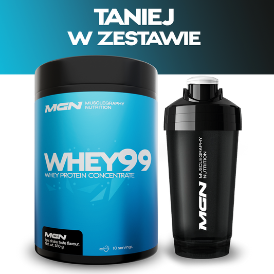 set DUO | Whey99 + Shaker MGN