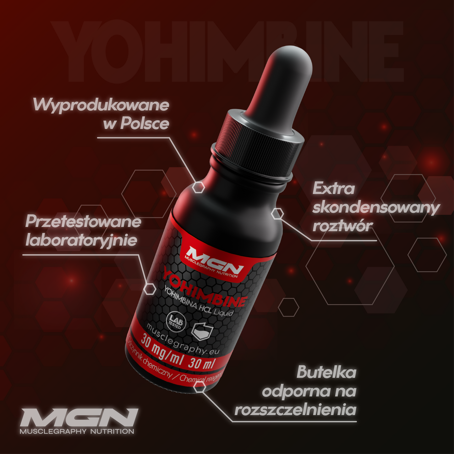 Yohimbine HCL Liquid ODCZYNNIK CHEMICZNY PRO