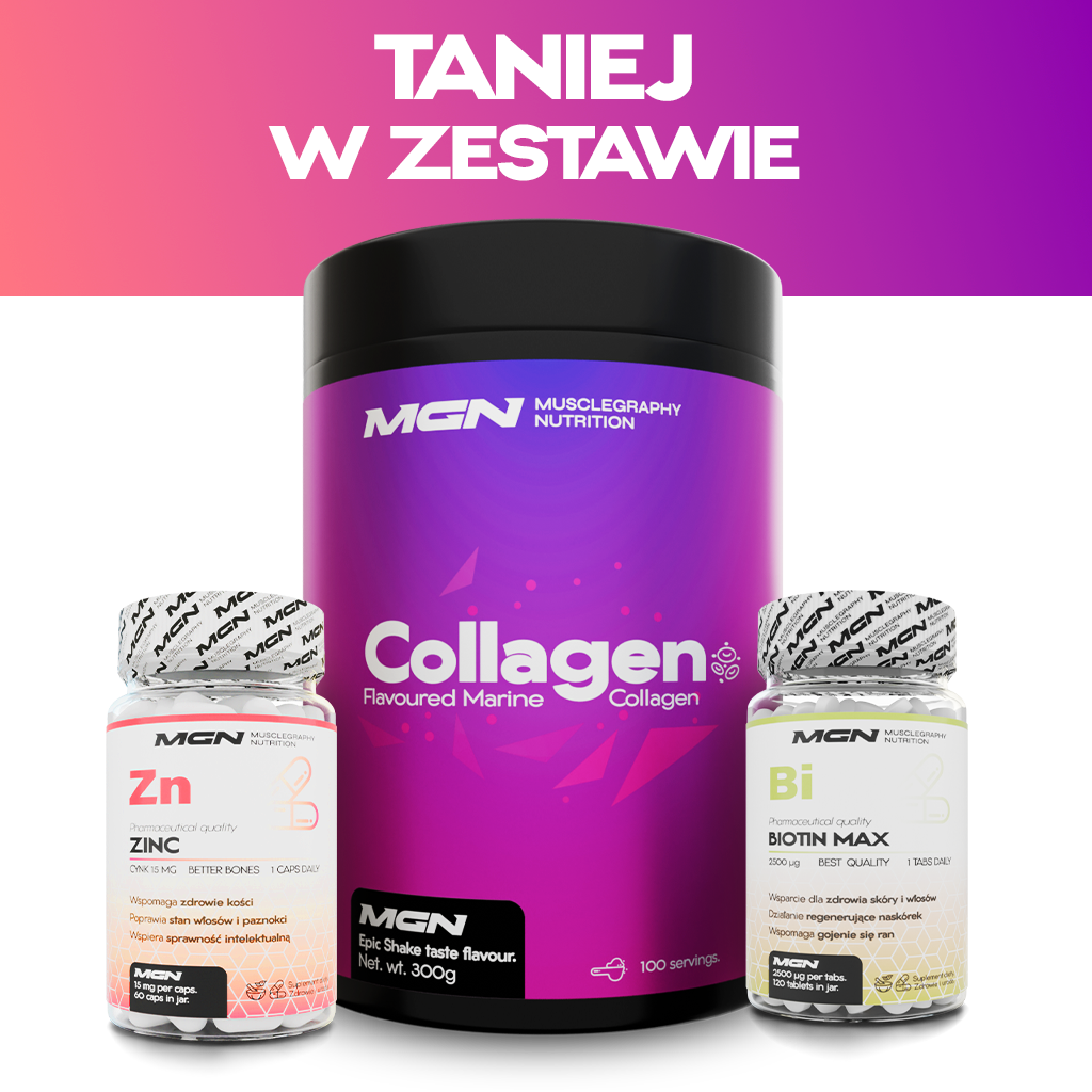 set TRIO | Colagen + Zinc + Biotină